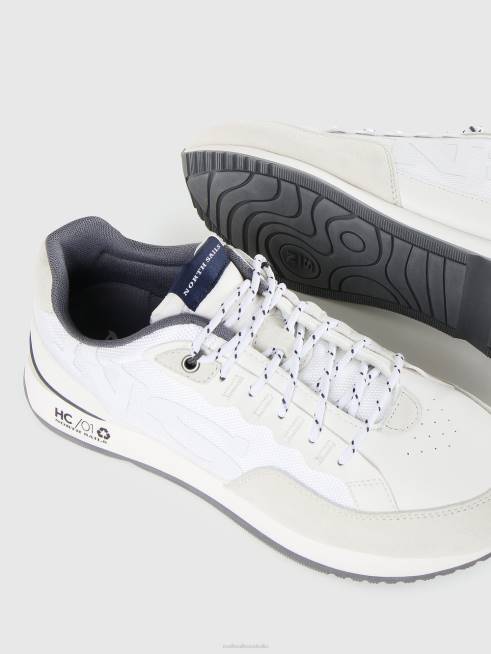 White Footwear B6XV707 HITCH LOGO SNEAKERS Men North Sails