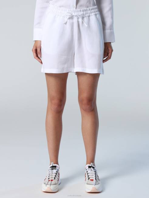White Clothing B6XV618 DRAWSTRING SHORTS Women North Sails