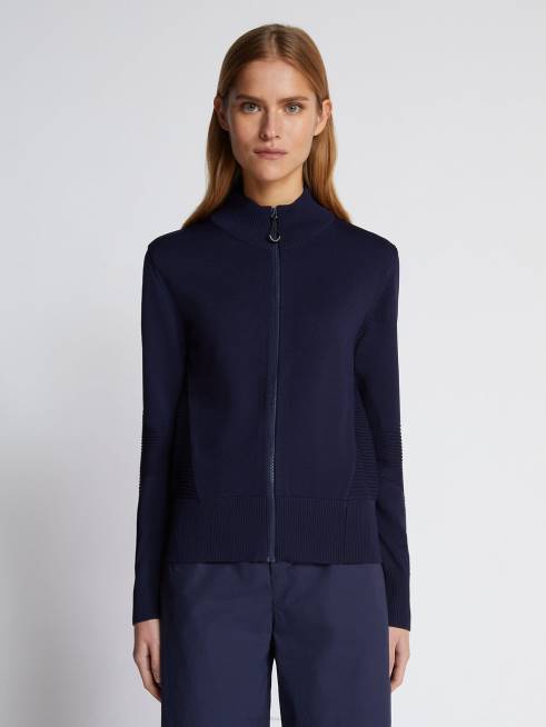 Midnight blue Clothing B6XV1476 HIGH-NECK CARDIGAN Women North Sails