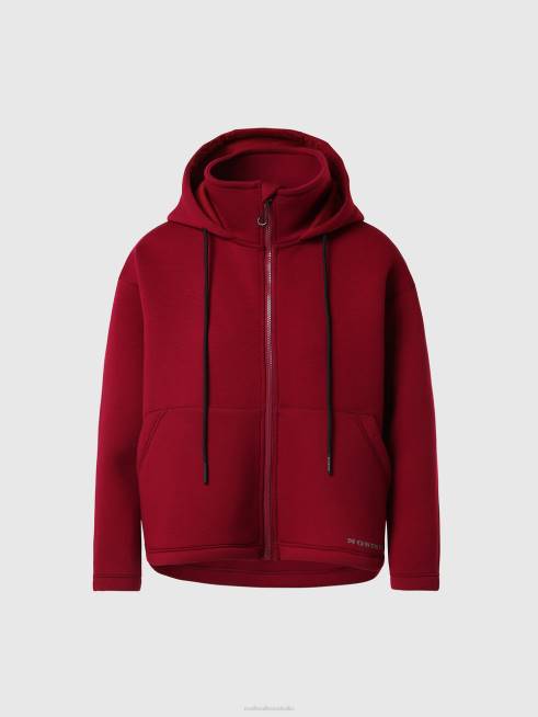 Deep cherry Clothing B6XV1372 ZIP-UP SCUBA SWEATSHIRT Women North Sails