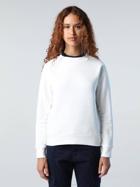Marshmallow Clothing B6XV1417 CREW-NECK SWEATSHIRT Women North Sails