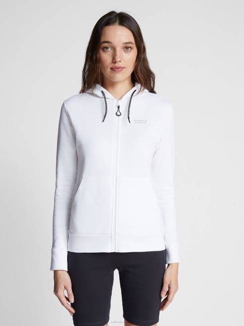 White Clothing B6XV1529 ORGANIC FLEECE SWEATSHIRT Women North Sails