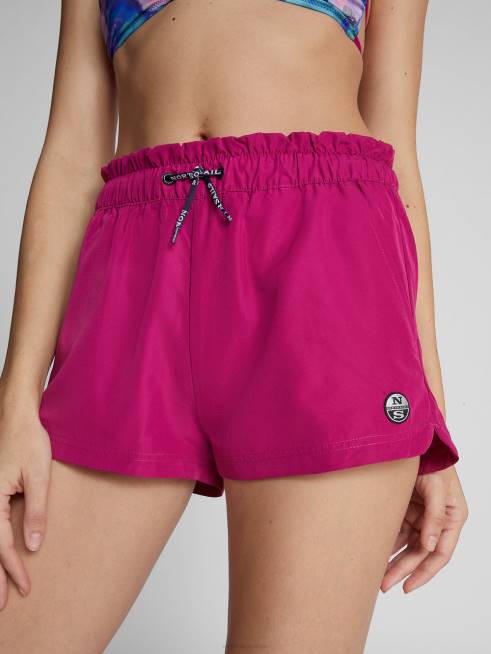 Orchid Clothing B6XV1497 POLYESTER BEACH SHORTS Women North Sails