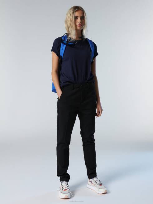 Navy blue Clothing B6XV553 ORGANIC COTTON T-SHIRT Women North Sails