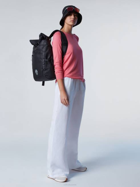 Tea rose Clothing B6XV575 ALOE BOAT-NECK TOP Women North Sails