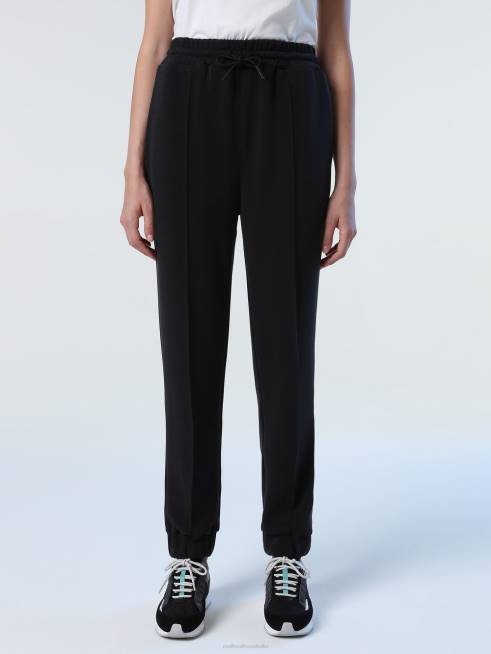Black Clothing B6XV1376 INTERLOCK TROUSERS Women North Sails