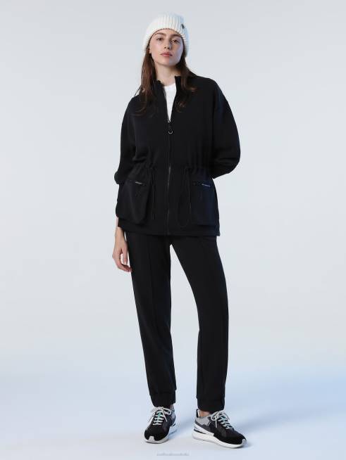 Black Clothing B6XV1376 INTERLOCK TROUSERS Women North Sails