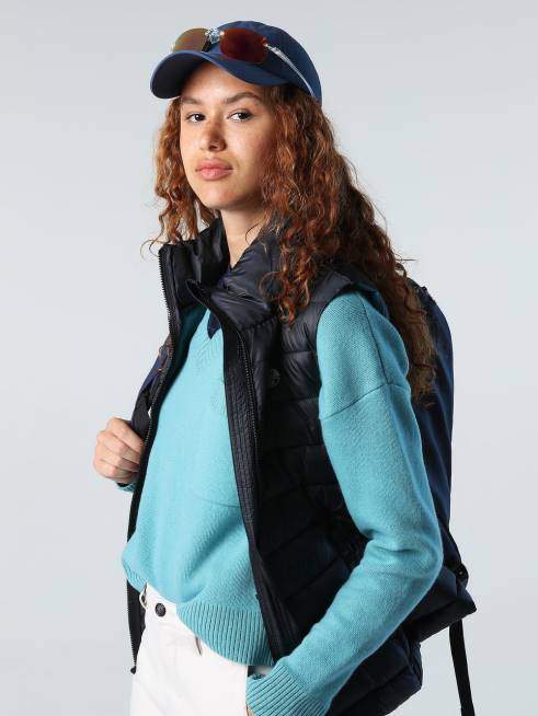 Black Clothing B6XV1443 FLAM VEST Women North Sails