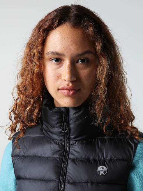 Black Clothing B6XV1443 FLAM VEST Women North Sails